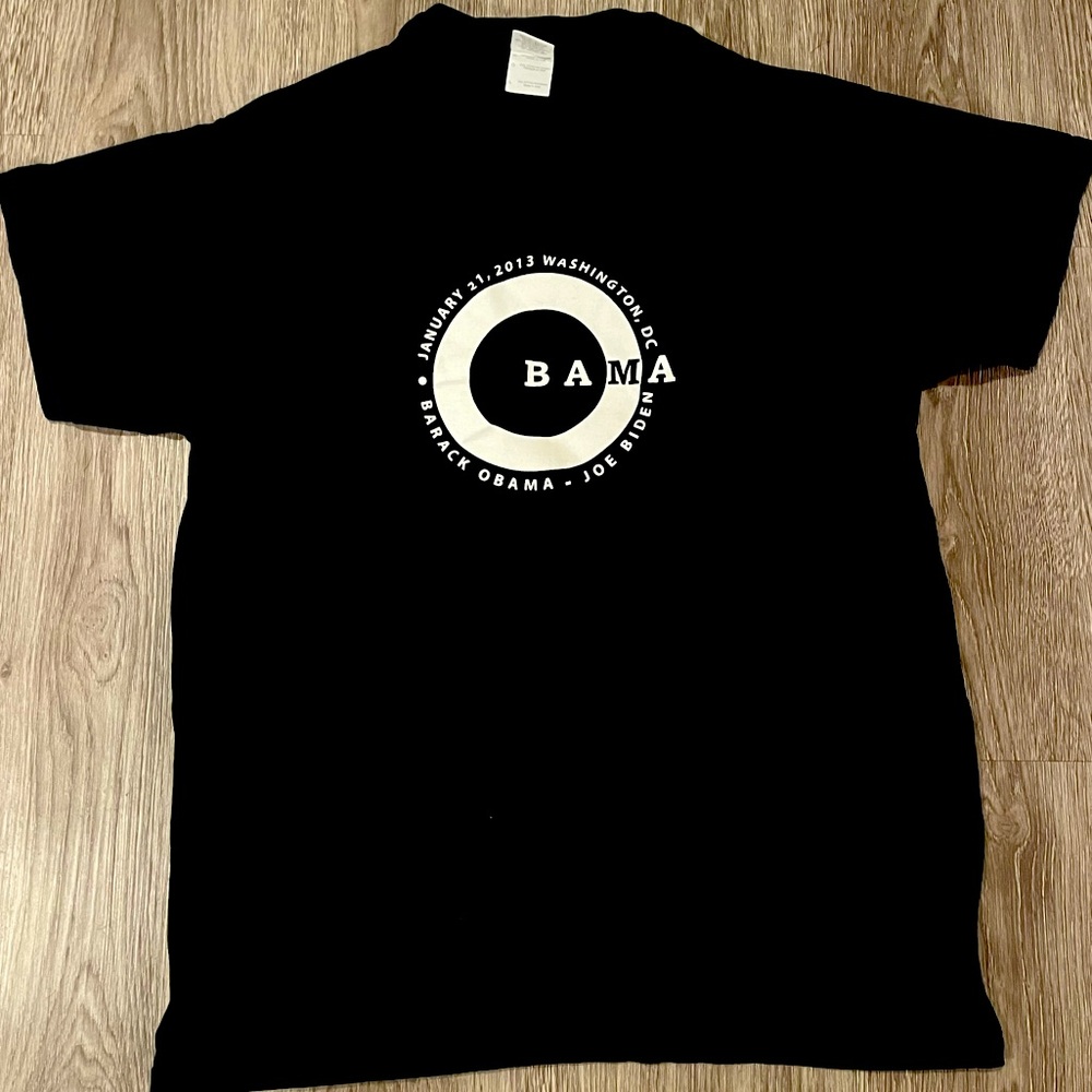 RARE 2013 Barack Obama Inauguration T-Shirt